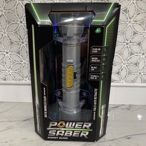 Goliath Power Saber Energy Blade Lightsaber‎ Style LED SFX Extendable Toy